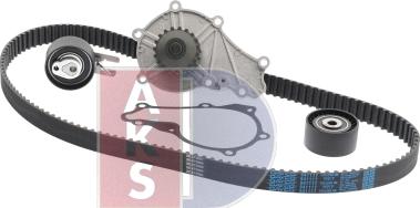 AKS Dasis 570267N - Водяной насос + комплект зубчатого ремня ГРМ autosila-amz.com