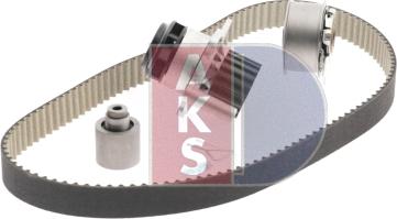 AKS Dasis 570284N - Водяной насос + комплект зубчатого ремня ГРМ autosila-amz.com