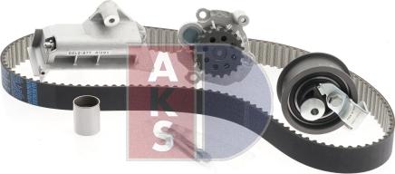 AKS Dasis 570287N - Водяной насос + комплект зубчатого ремня ГРМ autosila-amz.com