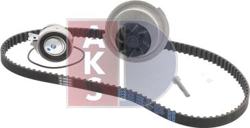 AKS Dasis 570275N - Водяной насос + комплект зубчатого ремня ГРМ autosila-amz.com