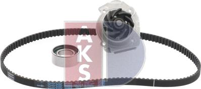 AKS Dasis 570273N - Водяной насос + комплект зубчатого ремня ГРМ autosila-amz.com