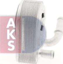 AKS Dasis 096018N - Масляный радиатор, двигательное масло autosila-amz.com