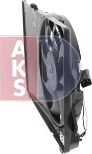 AKS Dasis 098072N - Вентилятор, охлаждение двигателя autosila-amz.com