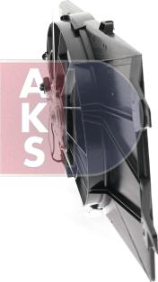 AKS Dasis 098072N - Вентилятор, охлаждение двигателя autosila-amz.com