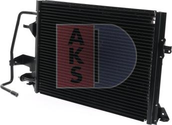 AKS Dasis 092480N - Конденсатор кондиционера autosila-amz.com