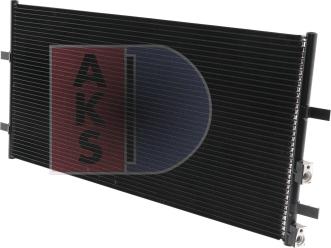 AKS Dasis 092038N - Конденсатор кондиционера autosila-amz.com