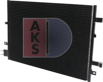 AKS Dasis 092032N - Конденсатор кондиционера autosila-amz.com