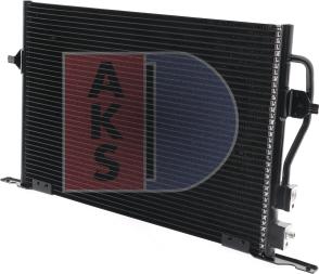 AKS Dasis 092150N - Конденсатор кондиционера autosila-amz.com