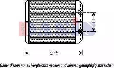 Ava Quality Cooling VWA6301 - Теплообменник, отопление салона autosila-amz.com