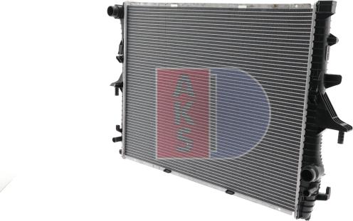 AKS Dasis 044000N - Радиатор, охлаждение двигателя autosila-amz.com