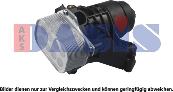 AKS Dasis 046052N - Масляный радиатор, двигательное масло autosila-amz.com