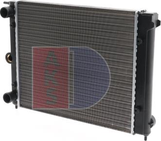 AKS Dasis 040430N - Радиатор, охлаждение двигателя autosila-amz.com