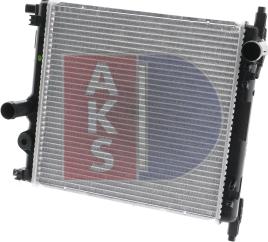 AKS Dasis 040050N - Радиатор, охлаждение двигателя autosila-amz.com