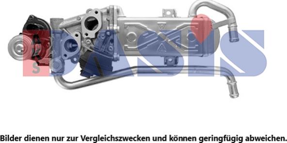 AKS Dasis 040068N - Модуль возврата ОГ autosila-amz.com