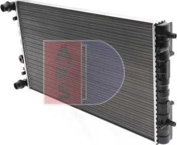 AKS Dasis 040010N - Радиатор, охлаждение двигателя autosila-amz.com