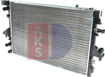 AKS Dasis 041006N - Радиатор, охлаждение двигателя autosila-amz.com