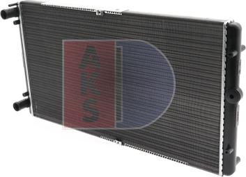 AKS Dasis 041001N - Радиатор, охлаждение двигателя autosila-amz.com