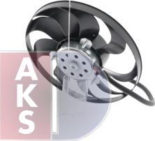 AKS Dasis 048630N - Вентилятор, охлаждение двигателя autosila-amz.com