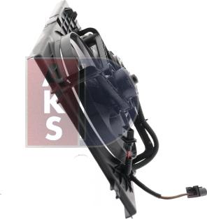 AKS Dasis 048083N - Вентилятор, охлаждение двигателя autosila-amz.com