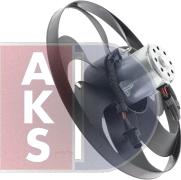 AKS Dasis 048029N - Вентилятор, охлаждение двигателя autosila-amz.com