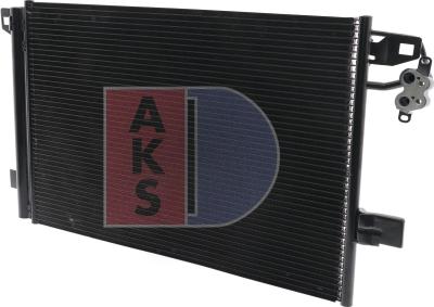 AKS Dasis 042024N - Конденсатор кондиционера autosila-amz.com