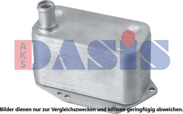 AKS Dasis 056054N - Масляный радиатор, двигательное масло autosila-amz.com
