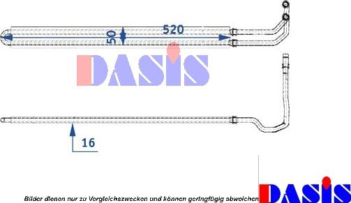 AKS Dasis 056017N - Масляный радиатор, двигательное масло autosila-amz.com