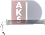 AKS Dasis 056072N - Масляный радиатор, рулевое управление autosila-amz.com