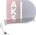 AKS Dasis 056072N - Масляный радиатор, рулевое управление autosila-amz.com