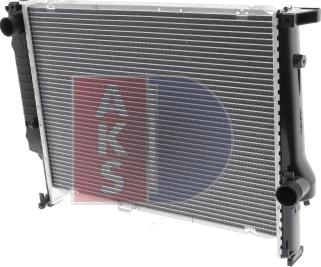 AKS Dasis 050990N - Радиатор, охлаждение двигателя autosila-amz.com