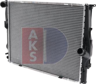 AKS Dasis 050045N - Радиатор, охлаждение двигателя autosila-amz.com