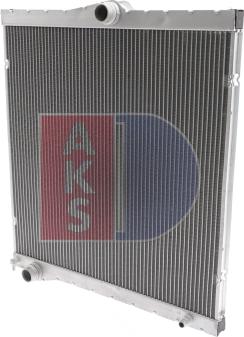 AKS Dasis 050065N - Радиатор, охлаждение двигателя autosila-amz.com
