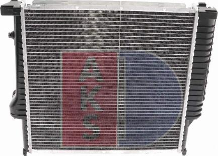 AKS Dasis 051520N - Радиатор, охлаждение двигателя autosila-amz.com