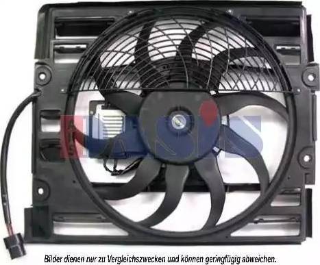 Ava Quality Cooling BW 7526 - Вентилятор, охлаждение двигателя autosila-amz.com