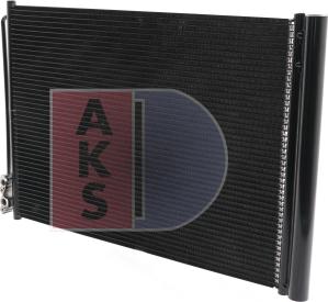 AKS Dasis 052010N - Конденсатор кондиционера autosila-amz.com