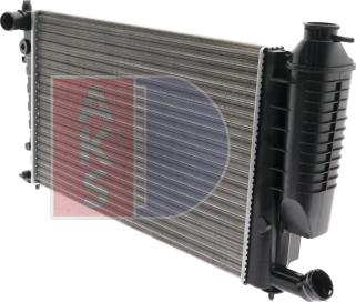 AKS Dasis 061190N - Радиатор, охлаждение двигателя autosila-amz.com