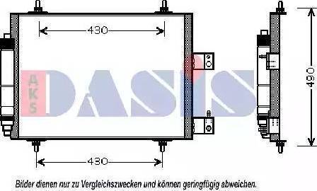 Ava Quality Cooling CN5213D - Конденсатор кондиционера autosila-amz.com