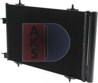 AKS Dasis 062019N - Конденсатор кондиционера autosila-amz.com