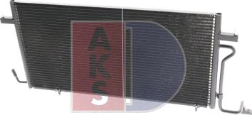 AKS Dasis 062390N - Конденсатор кондиционера autosila-amz.com