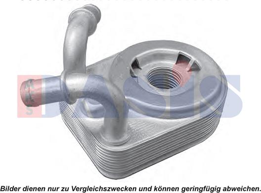 AKS Dasis 086006N - Масляный радиатор, двигательное масло autosila-amz.com