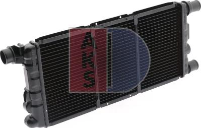 AKS Dasis 080560N - Радиатор, охлаждение двигателя autosila-amz.com