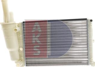 AKS Dasis 080520N - Радиатор, охлаждение двигателя autosila-amz.com