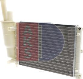 AKS Dasis 080520N - Радиатор, охлаждение двигателя autosila-amz.com