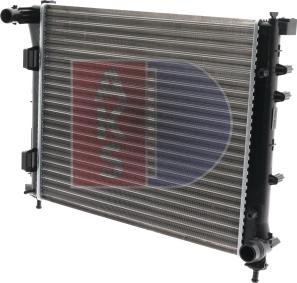 AKS Dasis 080001N - Радиатор, охлаждение двигателя autosila-amz.com