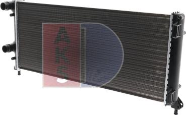 AKS Dasis 080024N - Радиатор, охлаждение двигателя autosila-amz.com