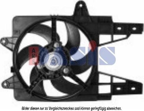 AKS Dasis 088047N - Вентилятор салона autosila-amz.com