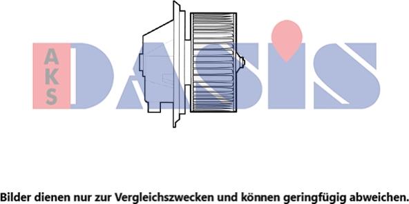 AKS Dasis 088011N - Вентилятор салона autosila-amz.com