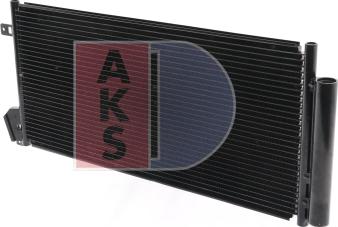 AKS Dasis 082049N - Конденсатор кондиционера autosila-amz.com