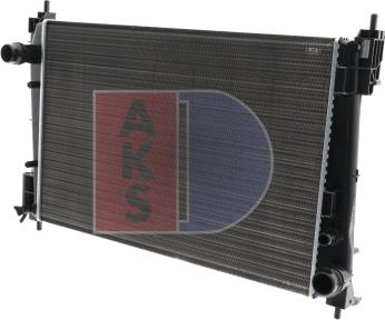 AKS Dasis 082037N - Радиатор, охлаждение двигателя autosila-amz.com