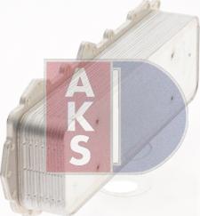 AKS Dasis 026008N - Масляный радиатор, двигательное масло autosila-amz.com